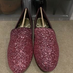 Birdies Rose Gold Glitter Starlings